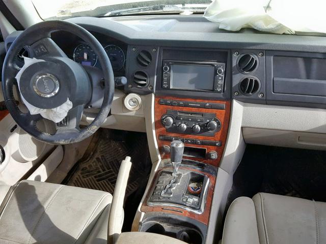1J8HG58286C168583 - 2006 JEEP COMMANDER Qızıl foto 9
