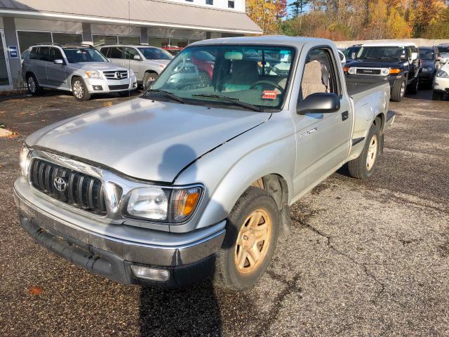 5TENL42NX2Z000006 - 2002 TOYOTA TACOMA SILVER photo 2