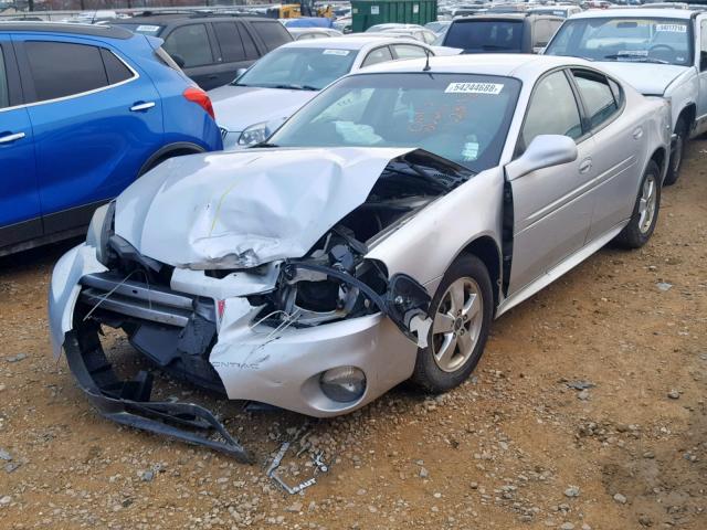 2G2WP522051241817 - 2005 PONTIAC GRAND PRIX SILVER photo 2