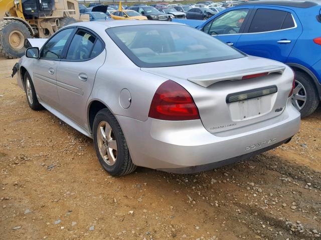 2G2WP522051241817 - 2005 PONTIAC GRAND PRIX SILVER photo 3