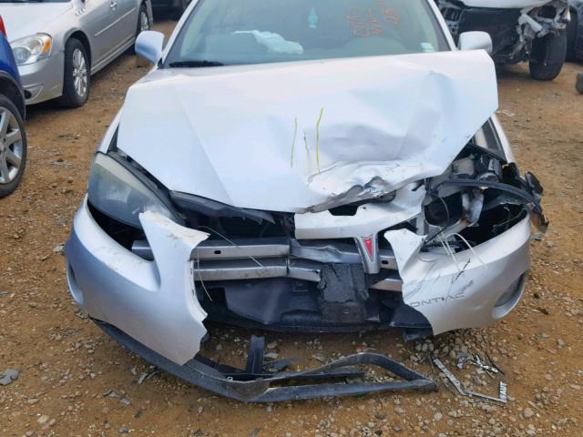 2G2WP522051241817 - 2005 PONTIAC GRAND PRIX SILVER photo 7