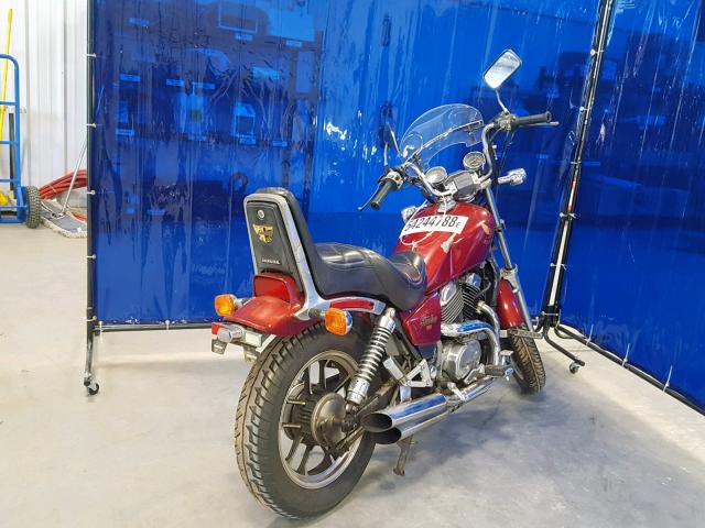 JH2PC0801GM300201 - 1986 HONDA VT500 C RED photo 4