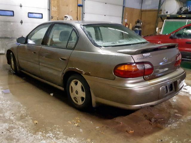 1G1NE52J816212114 - 2001 CHEVROLET MALIBU LS 灰色 照片 3