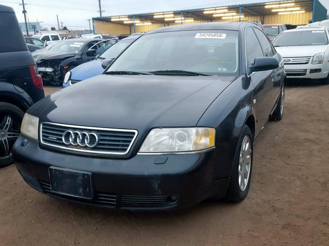 WAUEH64B21N088709 - 2001 AUDI A6 2.8 QUA BLACK photo 2