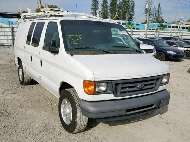 1FTNE24L67DA49231 - 2007 FORD ECONOLINE WHITE photo 1