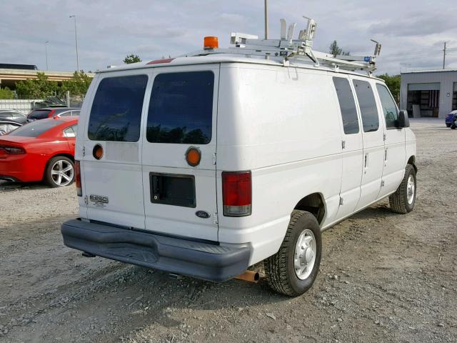 1FTNE24L67DA49231 - 2007 FORD ECONOLINE WHITE photo 4