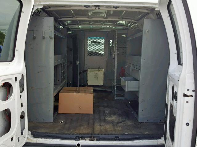 1FTNE24L67DA49231 - 2007 FORD ECONOLINE WHITE photo 6