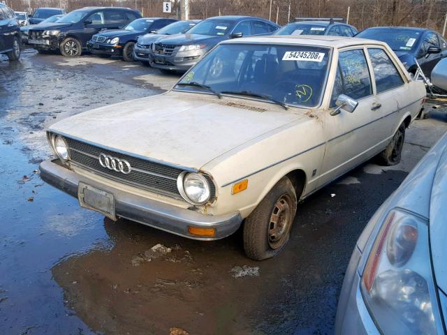 8442108912 - 1974 AUDI FOX WHITE photo 2