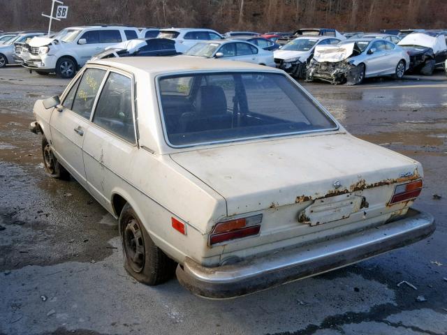 8442108912 - 1974 AUDI FOX WHITE photo 3