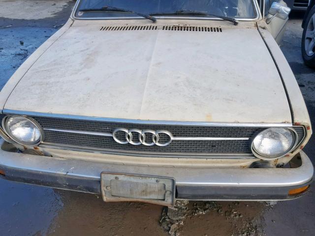 8442108912 - 1974 AUDI FOX WHITE photo 7