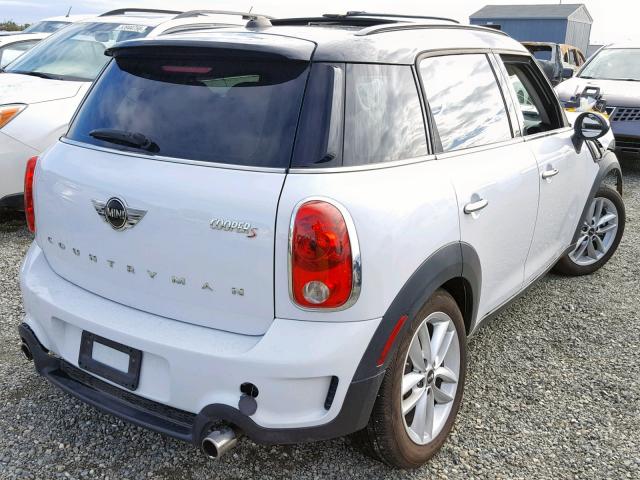 WMWZC3C52EWP28587 - 2014 MINI COOPER S C WHITE photo 4