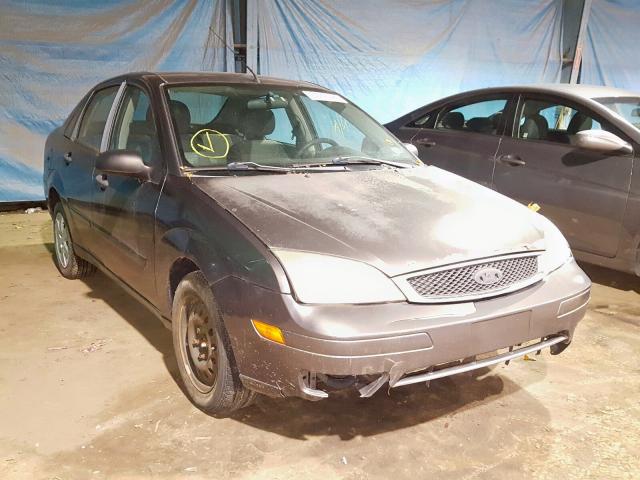 1FAFP34N77W353751 - 2007 FORD FOCUS ZX4 GRAY photo 1