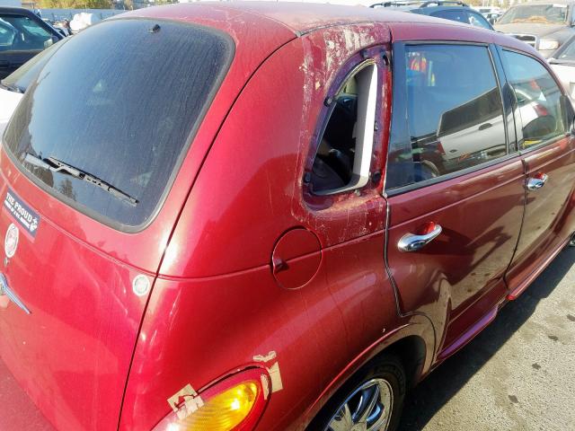 3C4FY58B74T216944 - 2004 CHRYSLER PT CRUISER RED photo 9