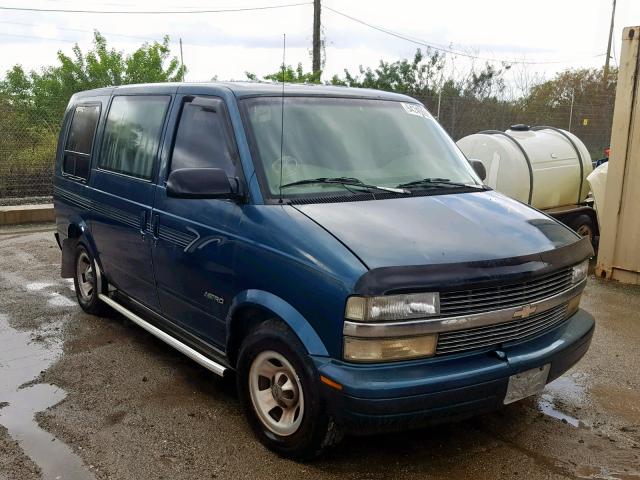 1GBDM19W2YB142115 - 2000 CHEVROLET ASTRO BLUE photo 1