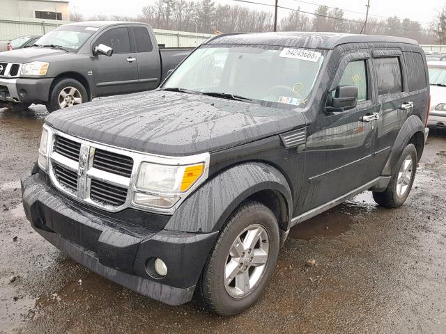 1D8GU58K37W669264 - 2007 DODGE NITRO SLT BLACK photo 2