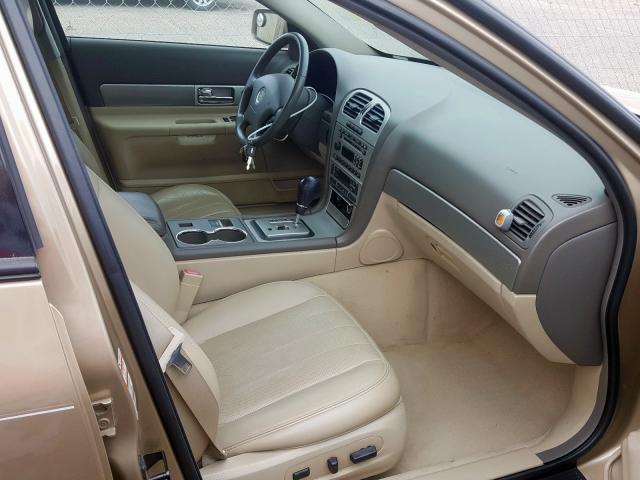 1LNHM87A35Y605011 - 2005 LINCOLN LS 金色 照片 5