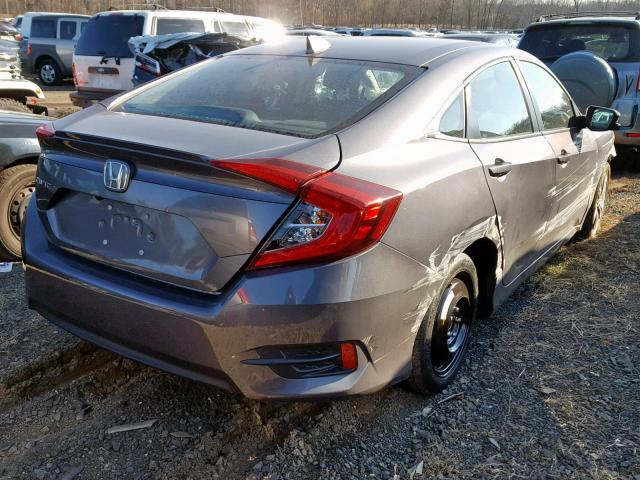 2HGFC1F76JH642345 - 2018 HONDA CIVIC EXL GRAY photo 4