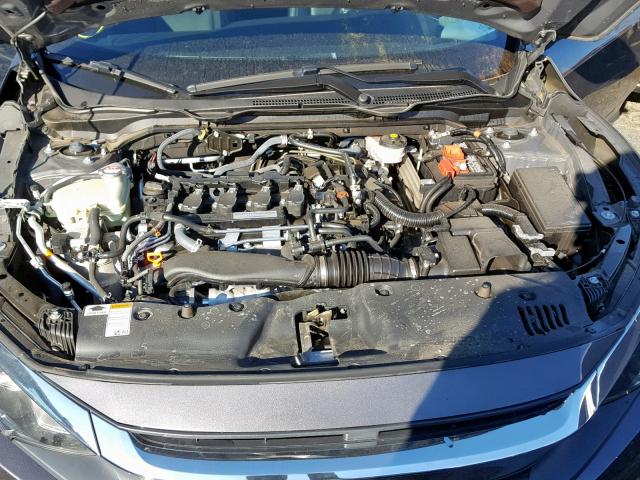 2HGFC1F76JH642345 - 2018 HONDA CIVIC EXL GRAY photo 7