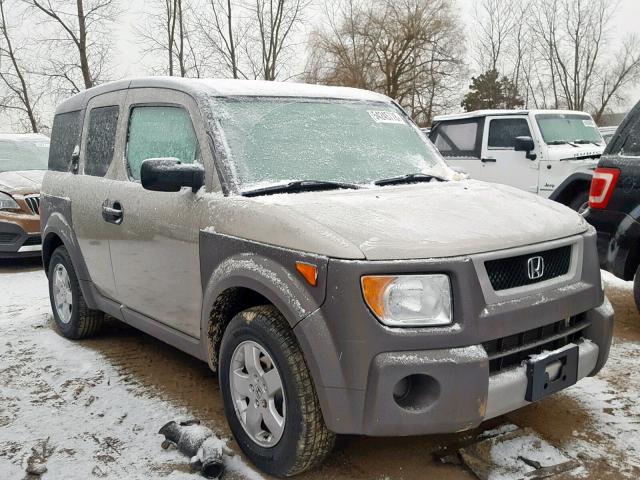 5J6YH28533L039833 - 2003 HONDA ELEMENT EX GRAY photo 1