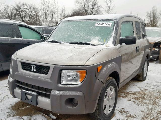 5J6YH28533L039833 - 2003 HONDA ELEMENT EX GRAY photo 2