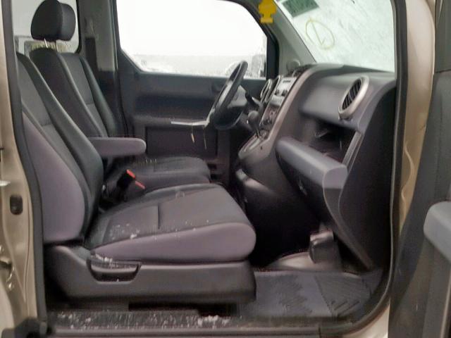 5J6YH28533L039833 - 2003 HONDA ELEMENT EX GRAY photo 5