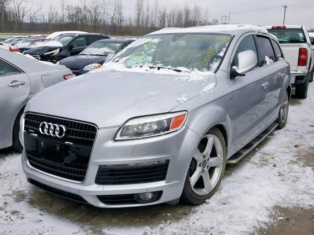 WA1EV74L58D060780 - 2008 AUDI Q7 4.2 QUA SILVER photo 2