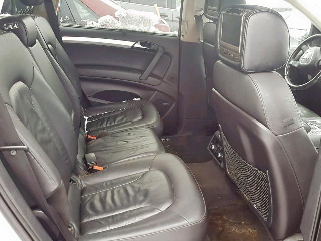 WA1EV74L58D060780 - 2008 AUDI Q7 4.2 QUA SILVER photo 6