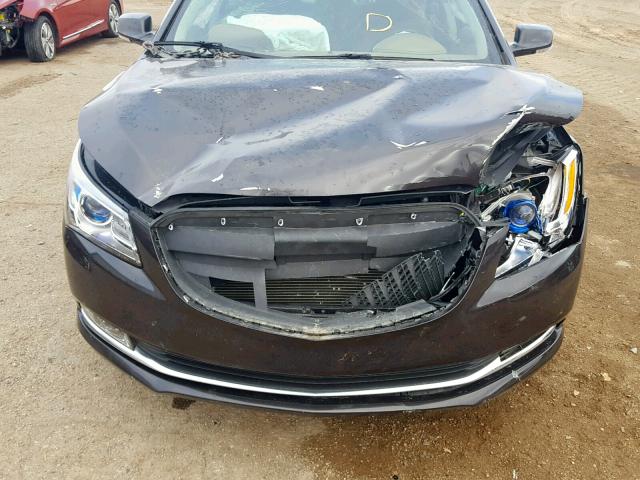 1G4GD5G36EF135340 - 2014 BUICK LACROSSE P BROWN photo 9