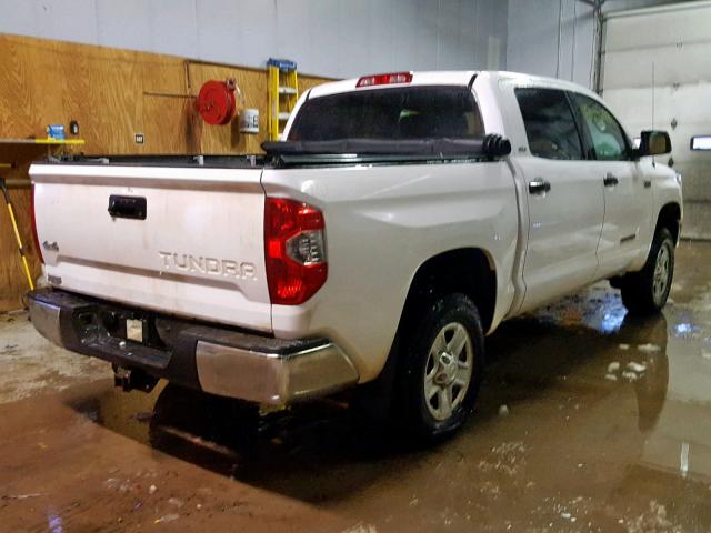 5TFDW5F1XEX378936 - 2014 TOYOTA TUNDRA CRE WHITE photo 4