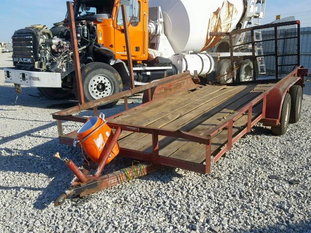 17XFL162511015300 - 2001 UTILITY TRAILER Qırmızı foto 2