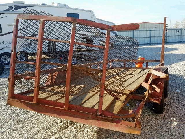 17XFL162511015300 - 2001 UTILITY TRAILER Qırmızı foto 4