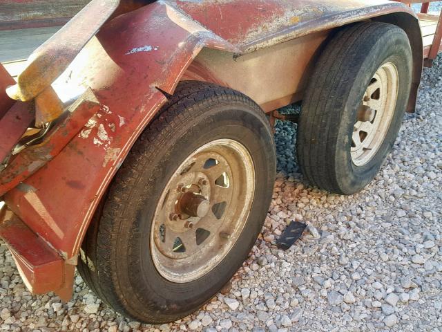 17XFL162511015300 - 2001 UTILITY TRAILER Qırmızı foto 6