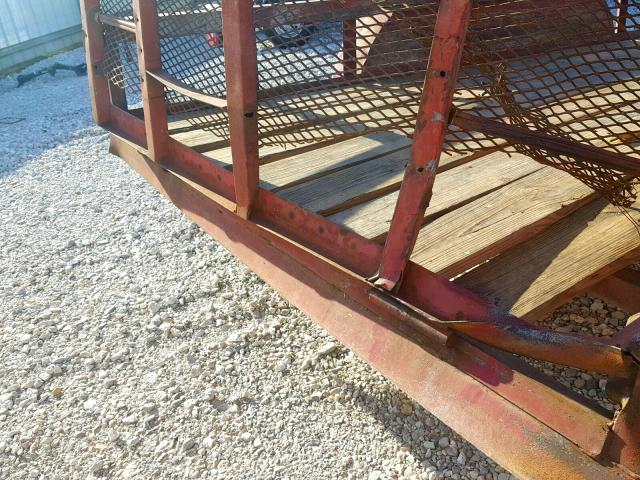 17XFL162511015300 - 2001 UTILITY TRAILER Qırmızı foto 8