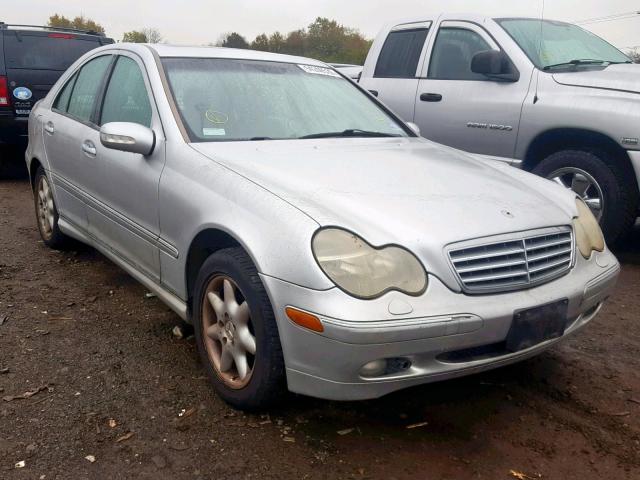 WDBRF61JX3E009942 - 2003 MERCEDES-BENZ C 240 SILVER photo 1