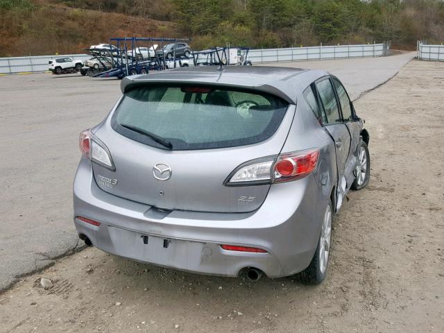 JM1BL1H60A1188237 - 2010 MAZDA 3 S GRAY photo 4