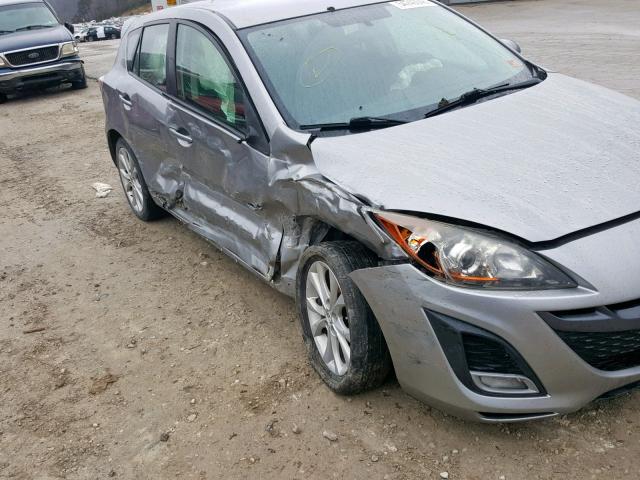 JM1BL1H60A1188237 - 2010 MAZDA 3 S GRAY photo 9