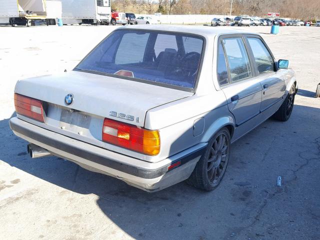 WBAAD2316MED29254 - 1991 BMW 325 I AUTO SILVER photo 4