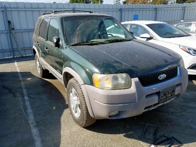 1FMYU04162KA93667 - 2002 FORD ESCAPE GREEN photo 1