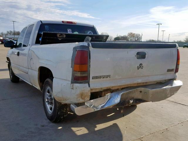 1GTEC19T8YZ166273 - 2000 GMC NEW SIERRA WHITE photo 3