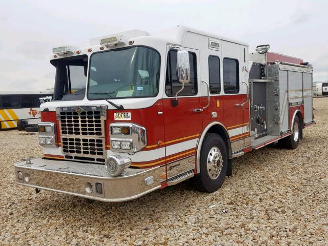 4S7CU2D91FC080162 - 2015 SPARTAN MOTORS FIRETRUCK RED photo 2