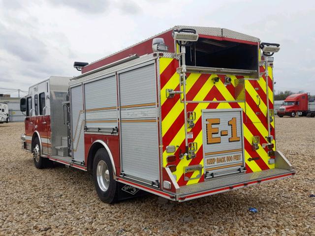 4S7CU2D91FC080162 - 2015 SPARTAN MOTORS FIRETRUCK RED photo 3