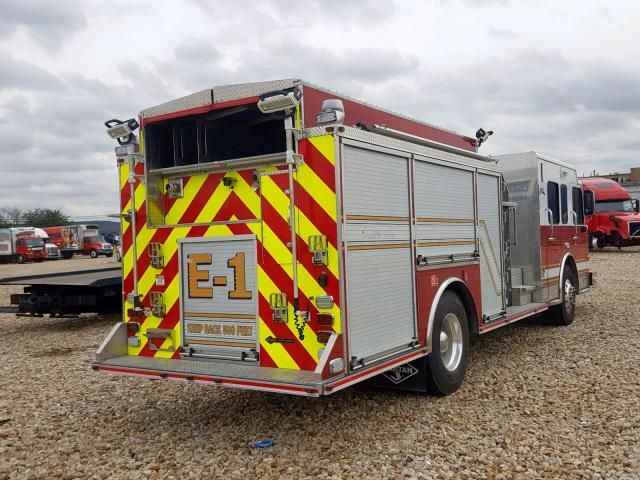 4S7CU2D91FC080162 - 2015 SPARTAN MOTORS FIRETRUCK RED photo 4