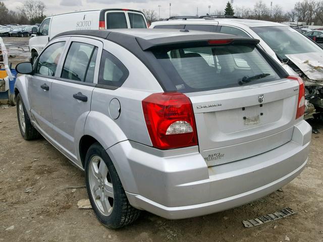 1B3HB48B68D632999 - 2008 DODGE CALIBER SX SILVER photo 3