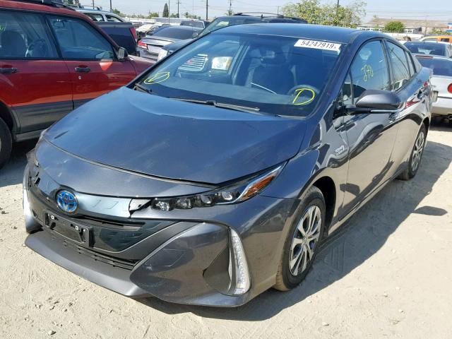 JTDKARFP2L3129746 - 2020 TOYOTA PRIUS PRIM 灰色 照片 2
