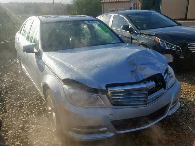 WDDGF4HB3DR242637 - 2013 MERCEDES-BENZ C 250 SILVER photo 1