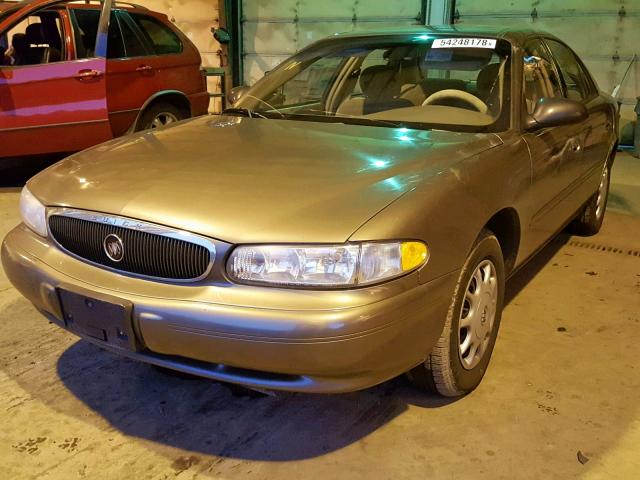 2G4WS52J431232497 - 2003 BUICK CENTURY CU BROWN photo 2