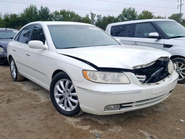 KMHFC46F36A105960 - 2006 HYUNDAI AZERA SE WHITE photo 1