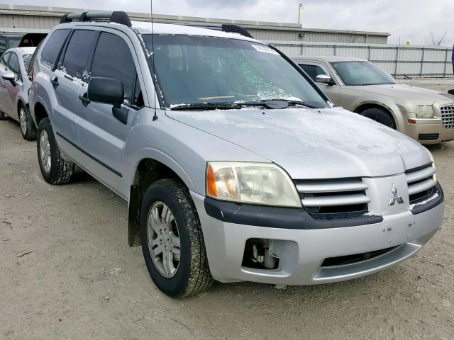 4A4MN21SX4E005528 - 2004 MITSUBISHI ENDEAVOR L SILVER photo 1