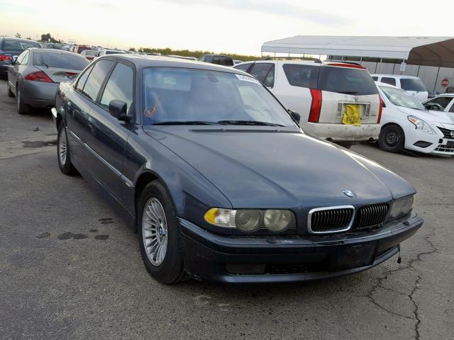 WBAGG83431DN83551 - 2001 BMW 740 I AUTO BLUE photo 1