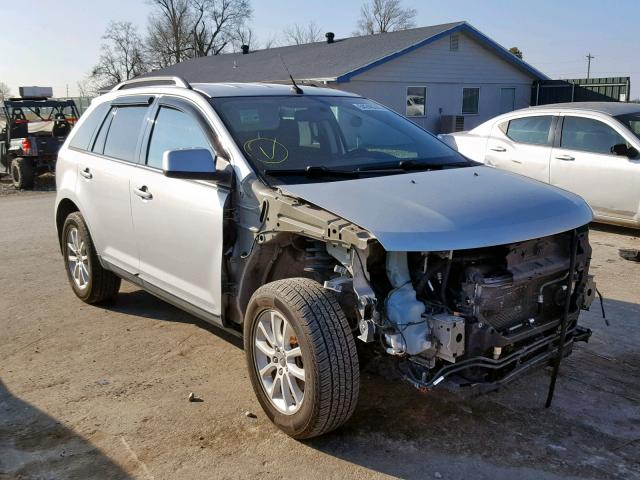 2FMDK48C99BA99927 - 2009 FORD EDGE SEL SILVER photo 1